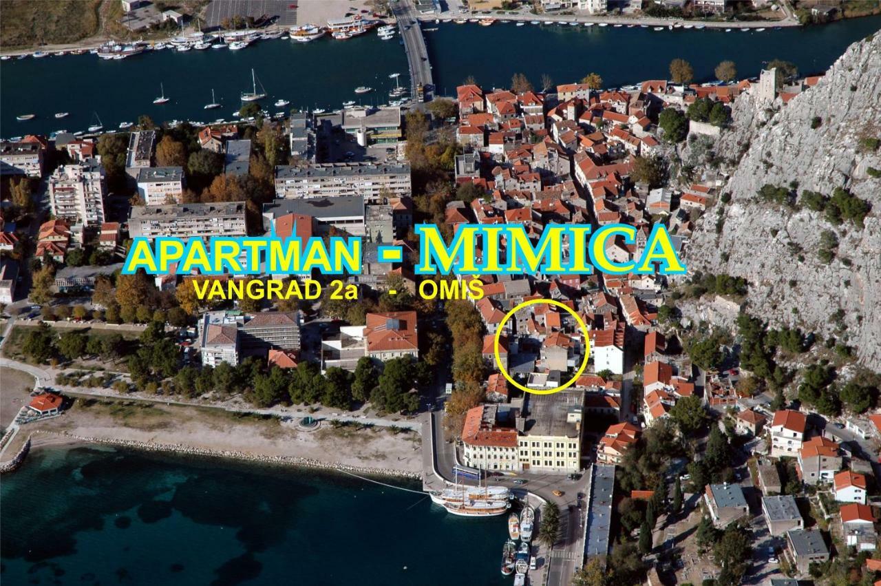 Apartment Mimica-Croatia , Omis , Center Bagian luar foto